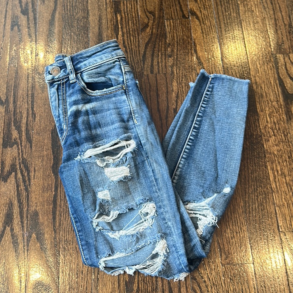 American Eagle super stretch jeans